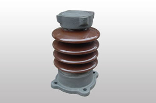 Rod post porcelain insulator